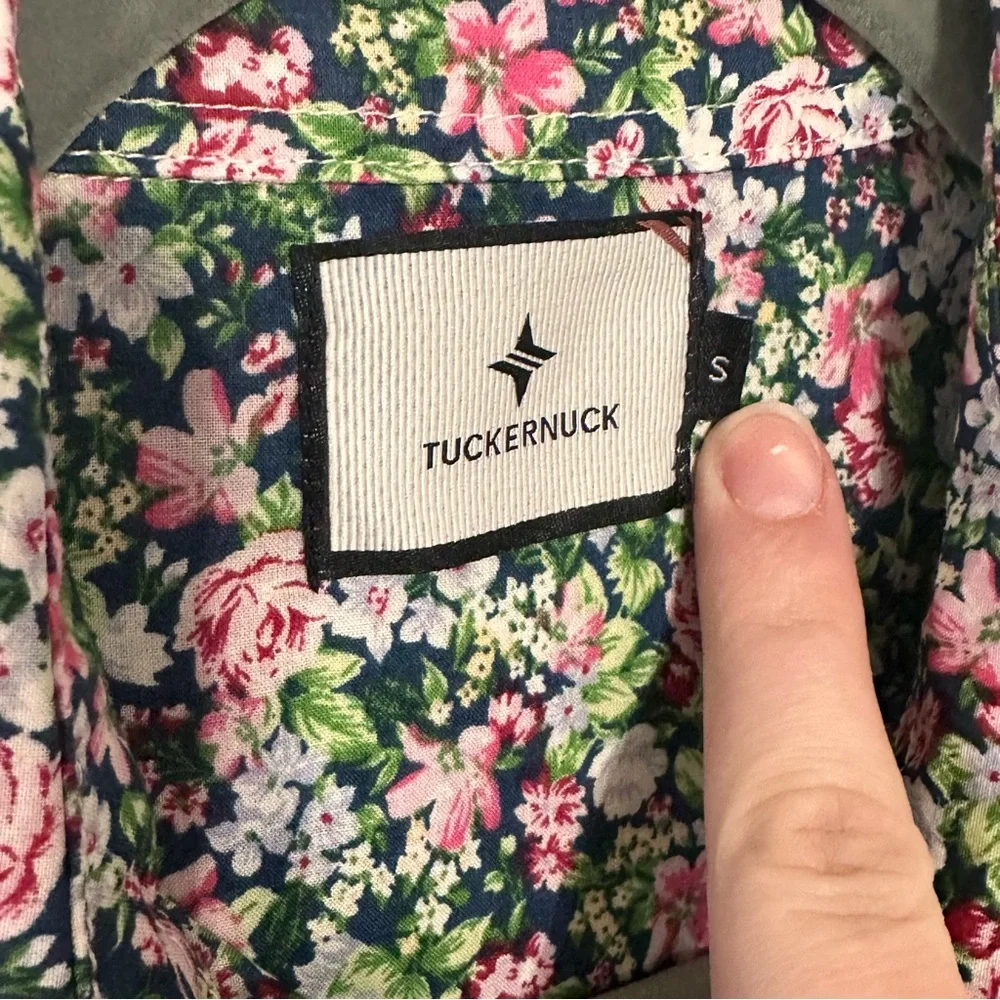 Tuckernuck Callahan Shirtdress in Ditzy Floral Size Small